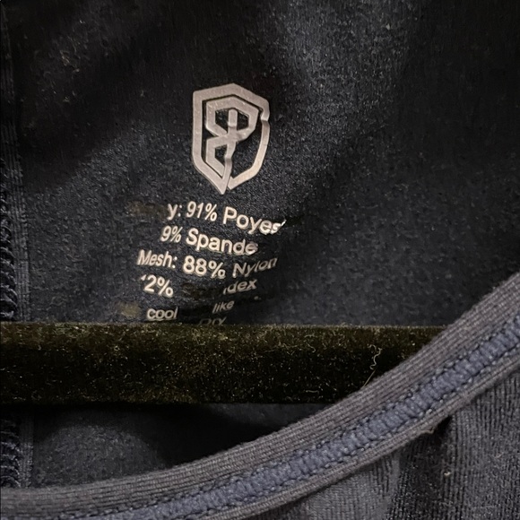 Born Primitive crop tank Navy Blue - Picture 3 of 5